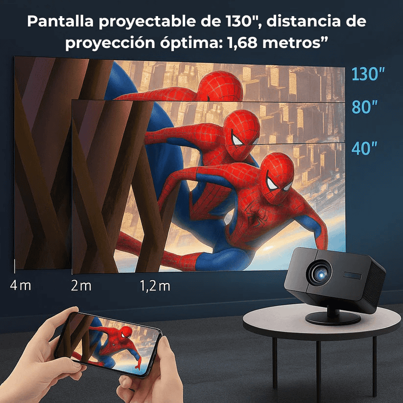 LumiPlay P50 Max - Consola Proyector