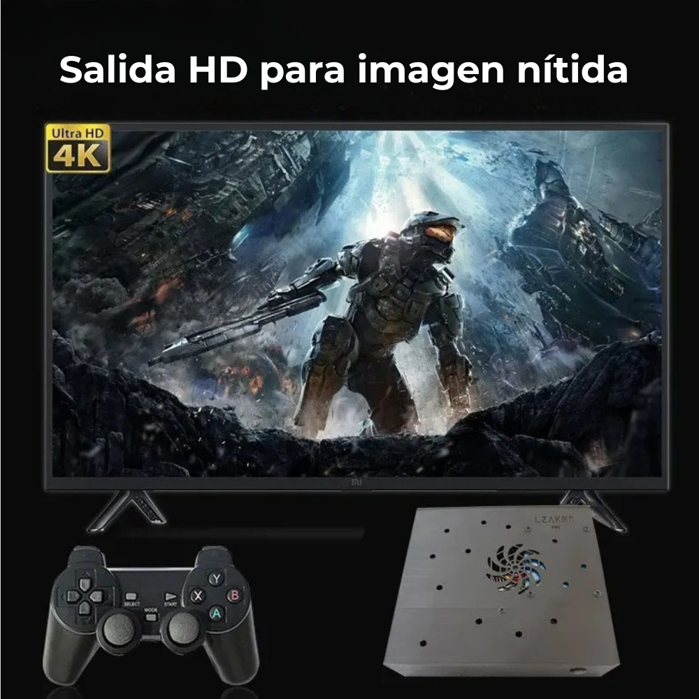 RetroStation X8 - Consola Gamer con +70.000 Juegos