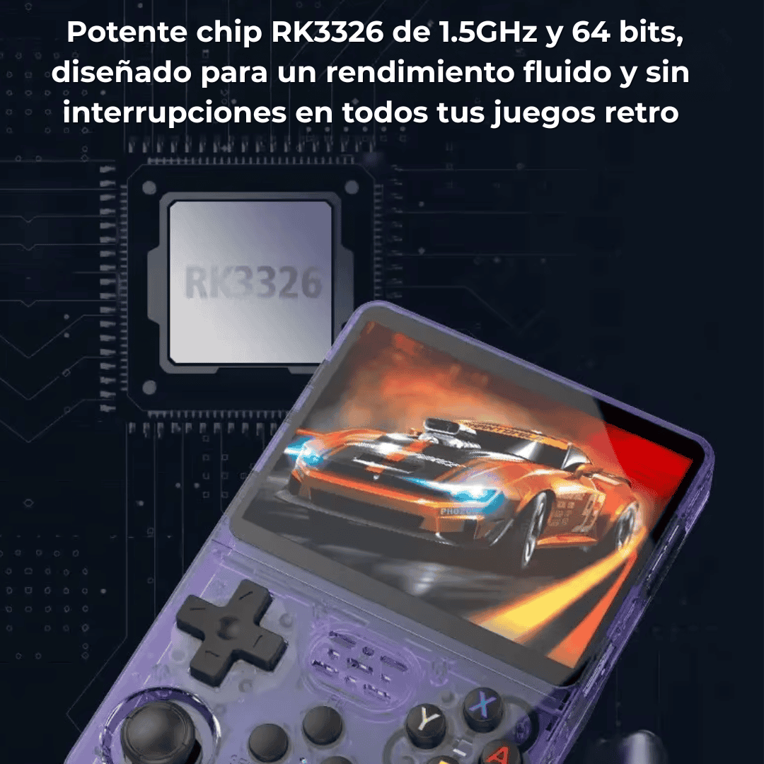 Retro R36S - Consola Multijuegos de Bolsilllo de 128GB Linux