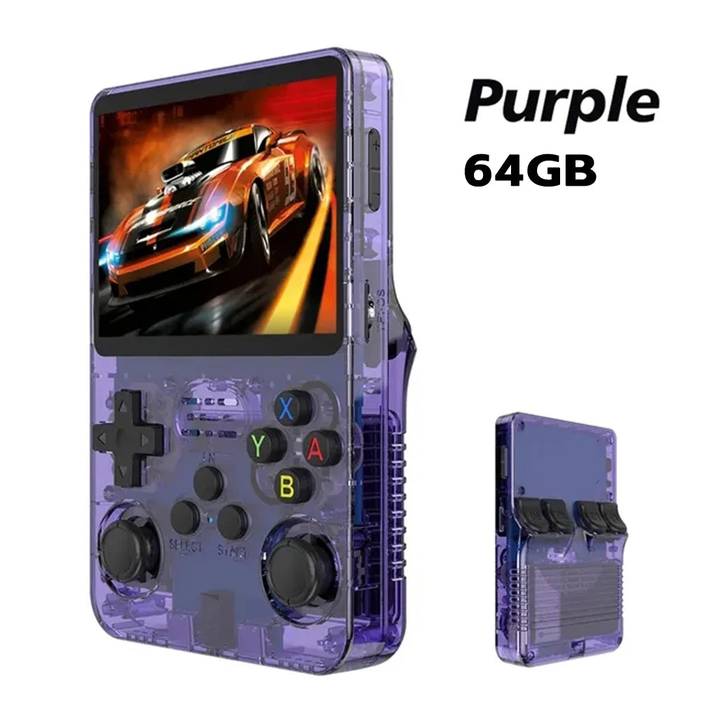 Retro R36S - Consola Multijuegos de Bolsilllo de 128GB Linux