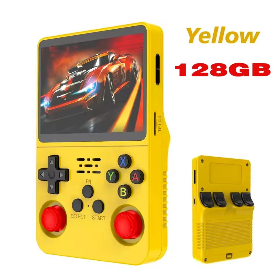 Retro R36S - Consola Multijuegos de Bolsilllo de 128GB Linux