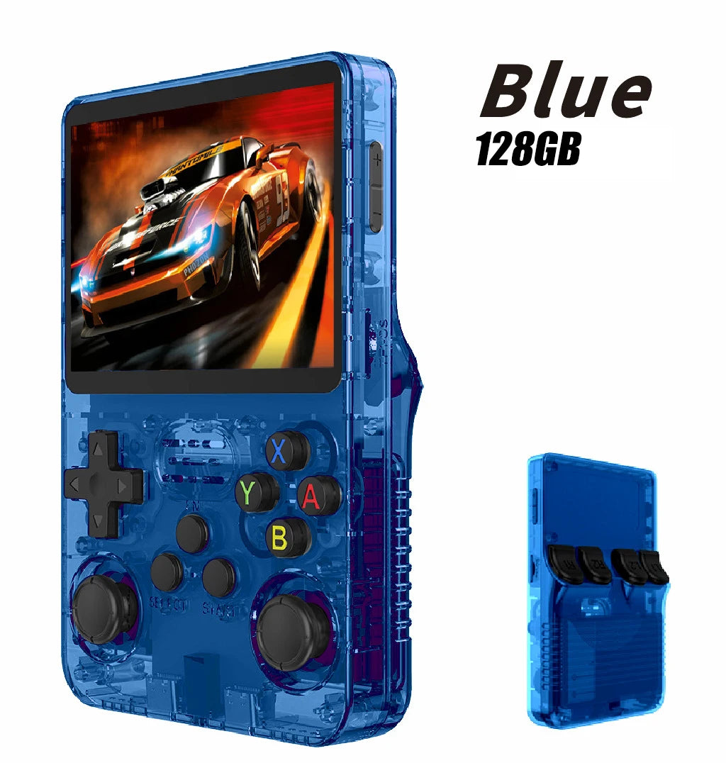 Retro R36S - Consola Multijuegos de Bolsilllo de 128GB Linux