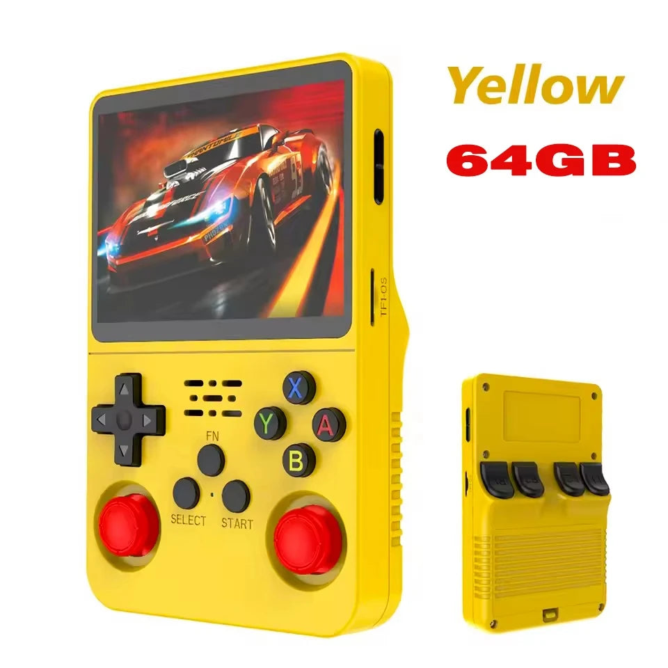 Retro R36S - Consola Multijuegos de Bolsilllo de 128GB Linux