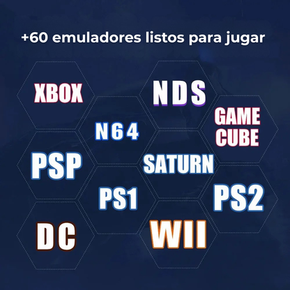RetroStation X8 - Consola Gamer con +70.000 Juegos