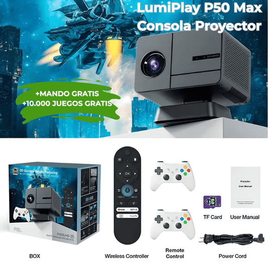LumiPlay P50 Max - Consola Proyector